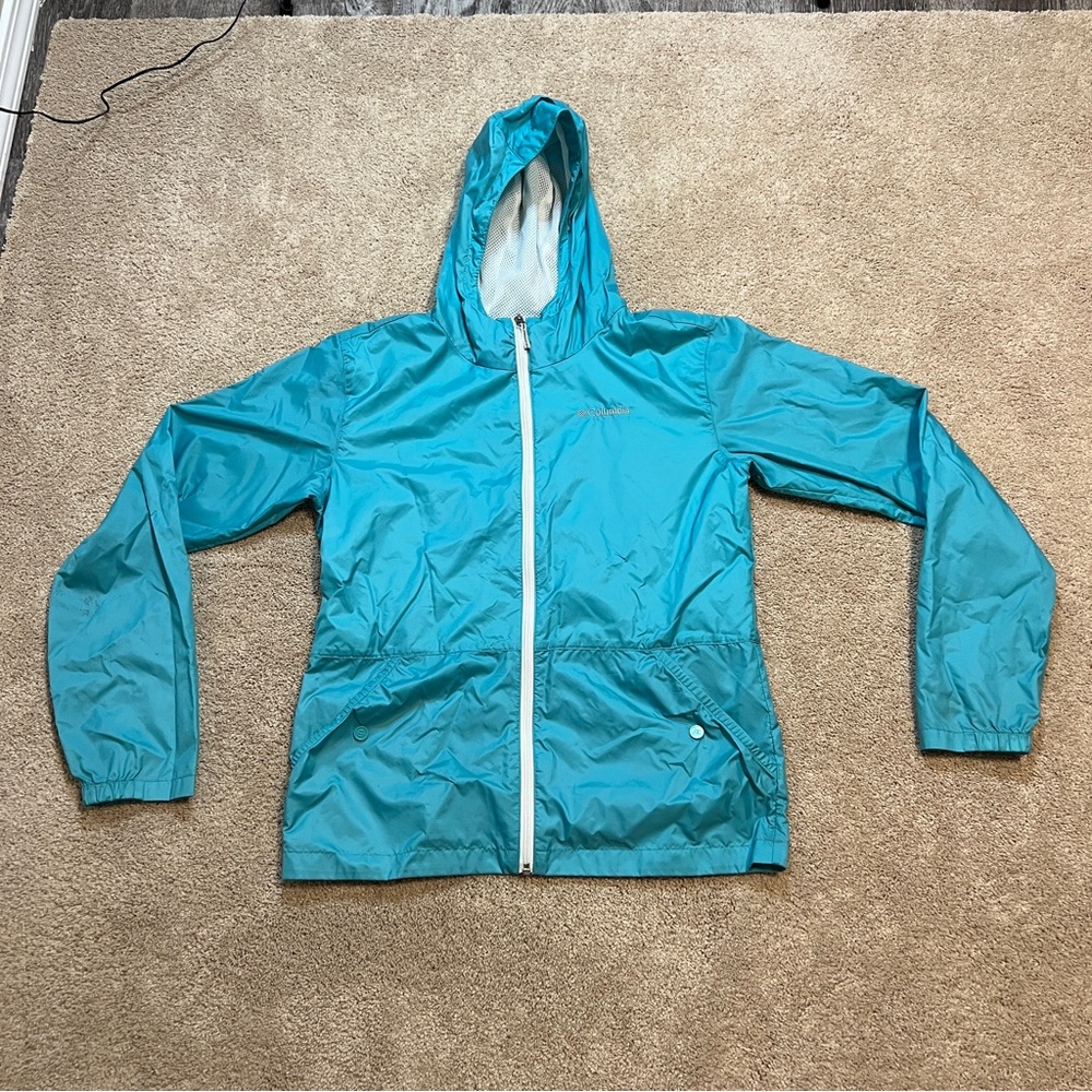 Kids Columbia Windbreaker/Rain Jacket Size XL/(18/20)